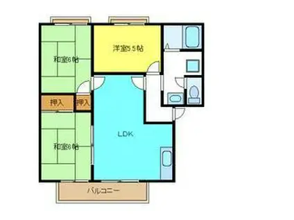 メゾン プレミール(3LDK/1階)の間取り写真