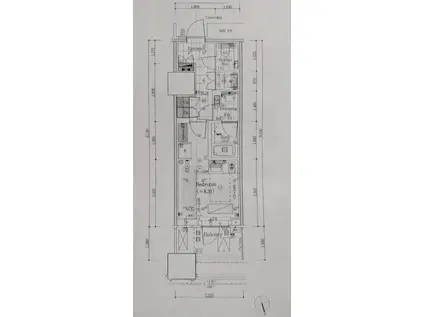 三田ガーデンヒルズ ノース HILL(ワンルーム/8階)の間取り写真