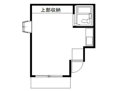 カーサプチ(ワンルーム/3階)の間取り写真