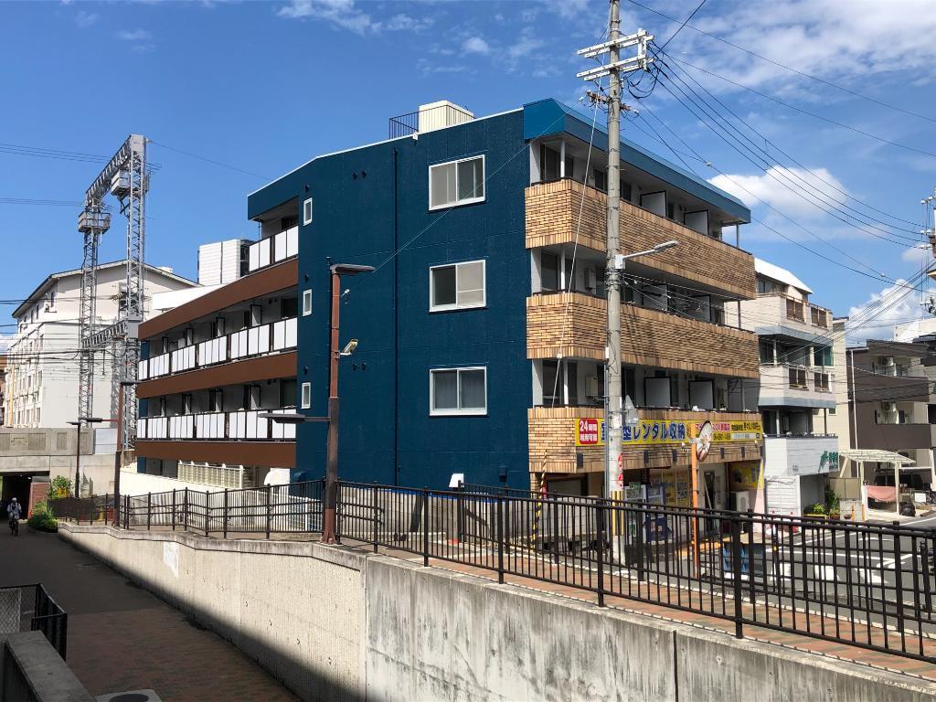 CUBE森小路(1K/4階)の外観写真
