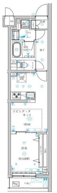 アーバンパーク成増II(1LDK/1階)の間取り写真