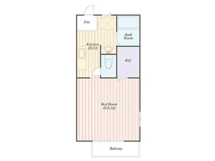 LSY14 第1ひまわりハイツ(1K/1階)の間取り写真