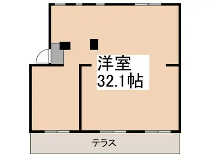 三田橋ポケット(ワンルーム/1階)の間取り写真