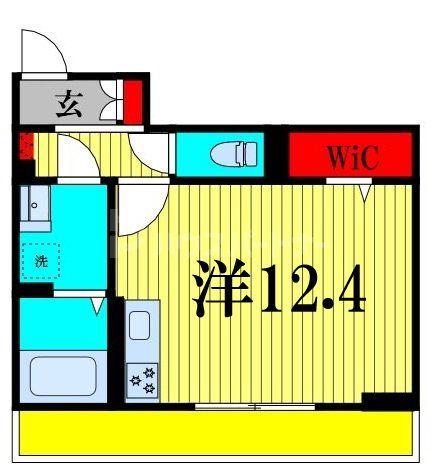 PREMIERE Y(ワンルーム/3階)の間取り写真