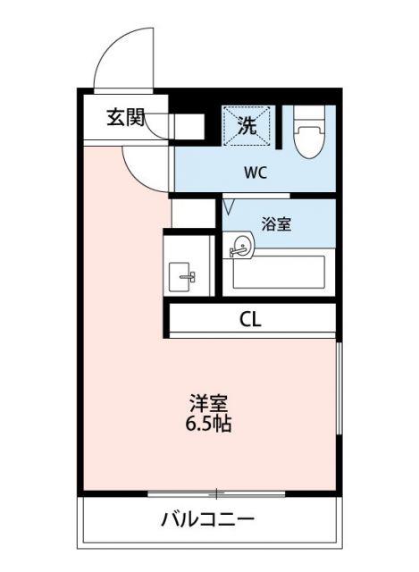 ダイレクト・マンションNO.1(1K/3階)の間取り写真