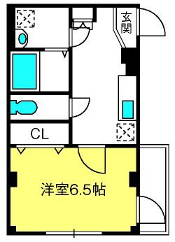 BCASA BLANC (1K/3階)の間取り写真