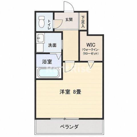 シャーメゾン高御堂(ワンルーム/1階)の間取り写真