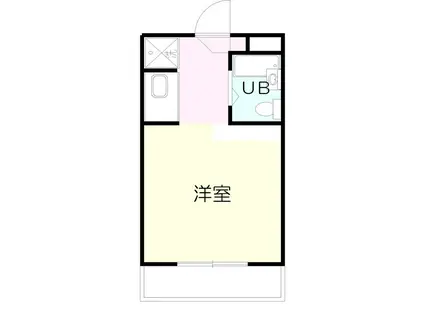 シティホームズ本庄V(1K/2階)の間取り写真