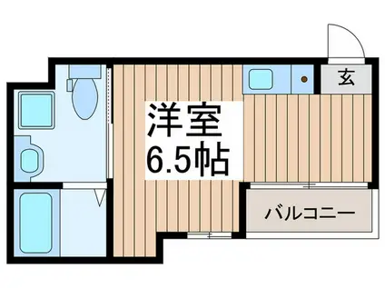 セレーノ舎人(ワンルーム/1階)の間取り写真