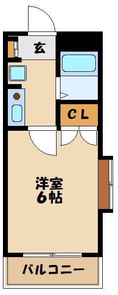 ダイホープラザ橋本II(1K/7階)の間取り写真