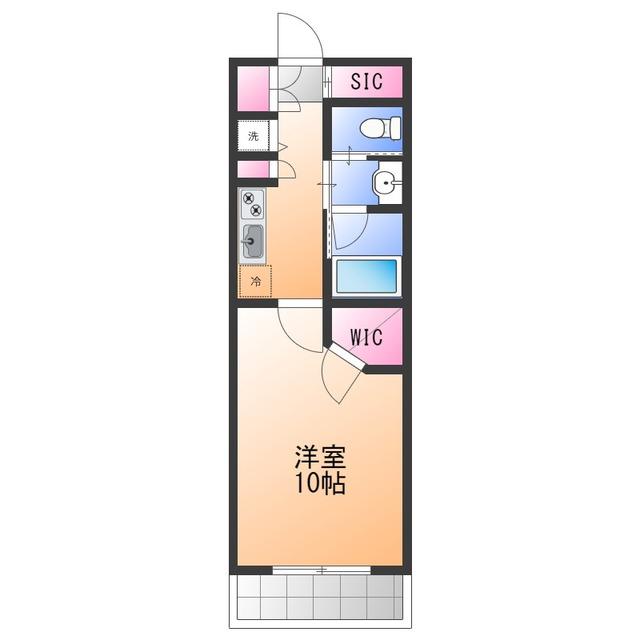 PHOENIX VILLA りんくう(1K/5階)の間取り写真