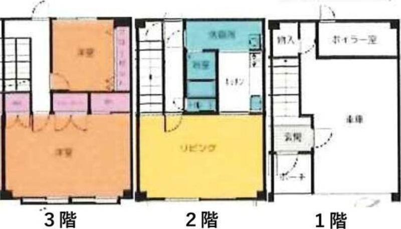 URBAN西岡(2LDK/1階)の間取り写真