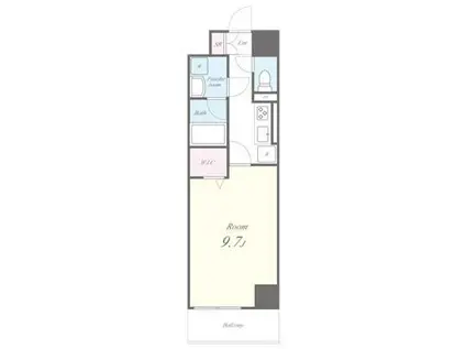 メゾンドフローレ野方(1K/5階)の間取り写真