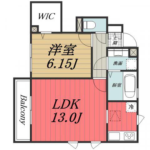CEREZO・M(1LDK/1階)の間取り写真