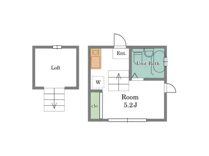 YOUHOUSE品川(ワンルーム/3階)の間取り写真