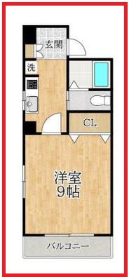 ライヴス森下スタジオ(1K/3階)の間取り写真