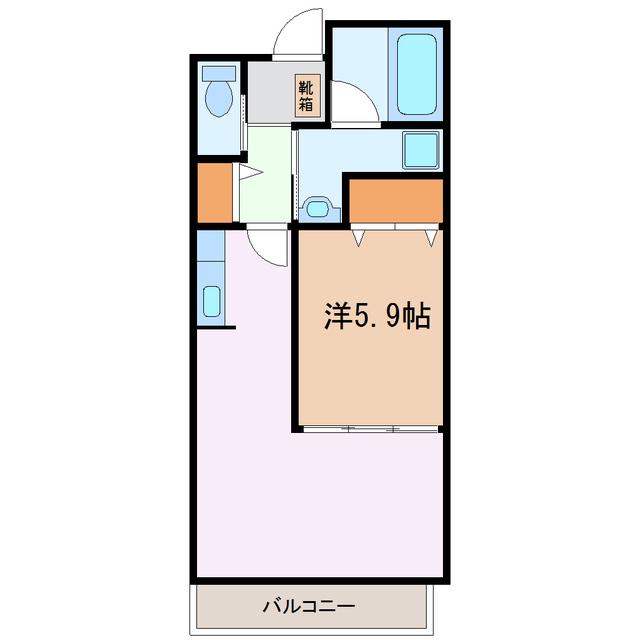 コフレ・アン(1LDK/2階)の間取り写真