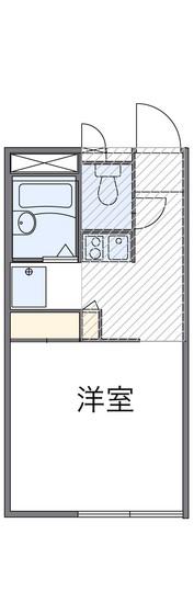 レオパレスアネックス壱番館(1K/3階)の間取り写真