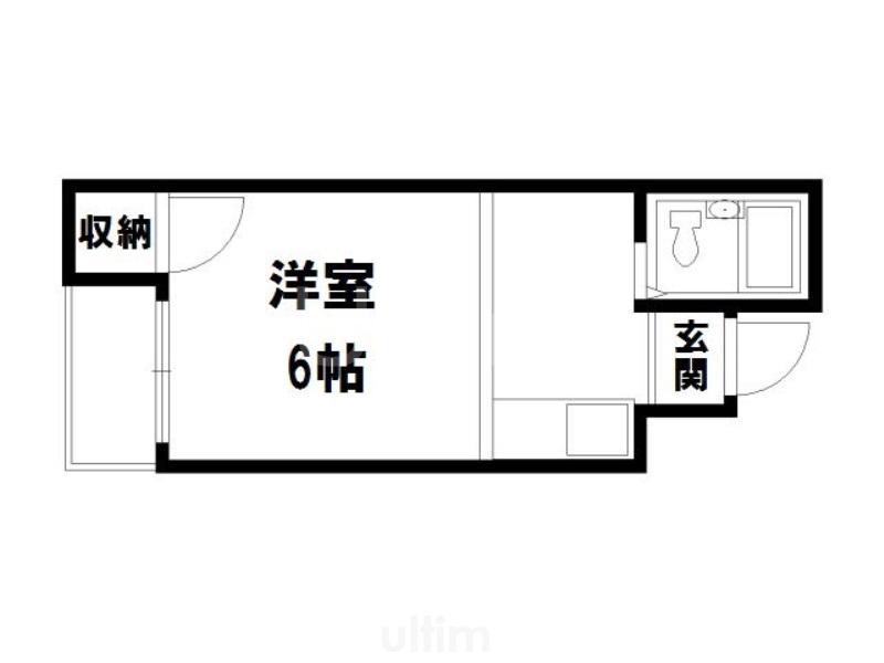 セゾンドアオイ(1K/2階)の間取り写真