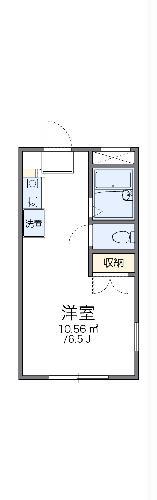 レオパレスルミエール(1K/3階)の間取り写真