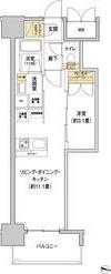リビオメゾン新大阪(1LDK/6階)の間取り写真