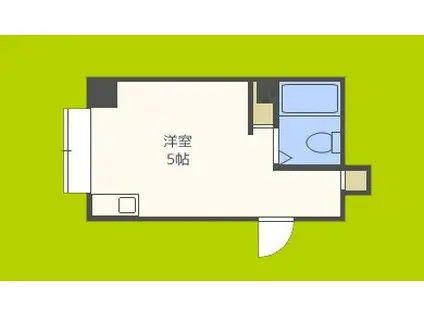 ジオナ深江橋(ワンルーム/6階)の間取り写真