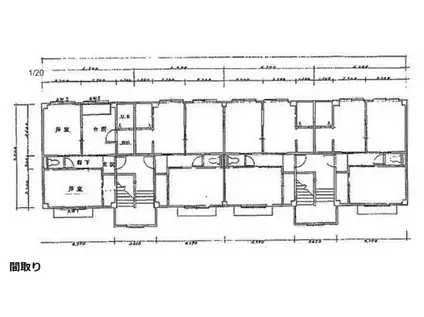 プラウド松美(2DK/1階)の間取り写真