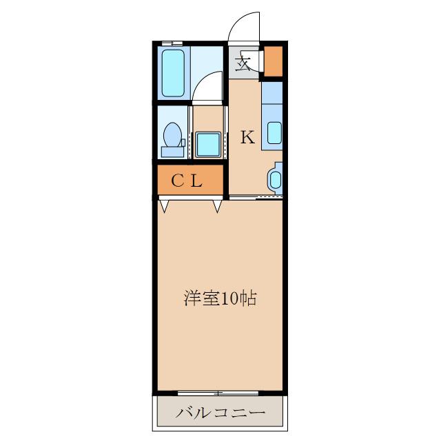 寿大丸マンション(1K/1階)の間取り写真
