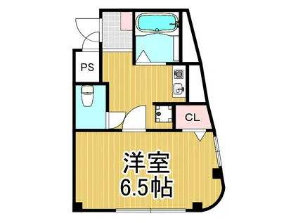 エスペランサ立花2(1K/3階)の間取り写真