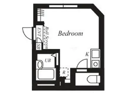 PLATINUM FORME NISHISUGAMO(ワンルーム/1階)の間取り写真