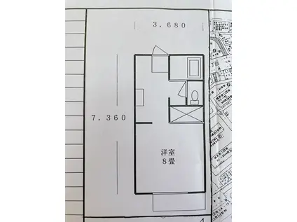 PC PALACE(1K/2階)の間取り写真