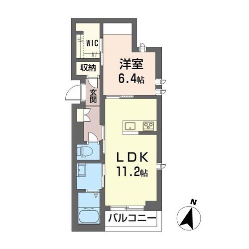 ブルームステージ西ヶ原(1LDK/3階)の間取り写真