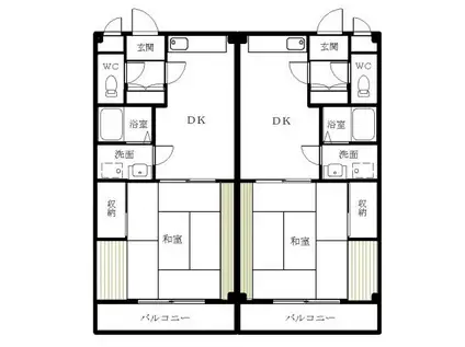 メゾンノワ(1DK/3階)の間取り写真