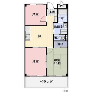 エクセレントJ2(3DK/3階)の間取り写真
