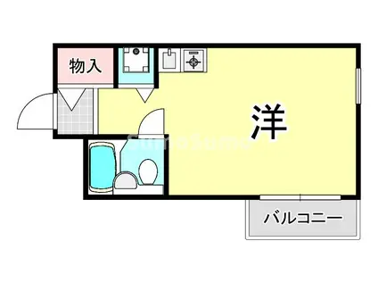 ダイドーメゾン塚口VI(ワンルーム/1階)の間取り写真