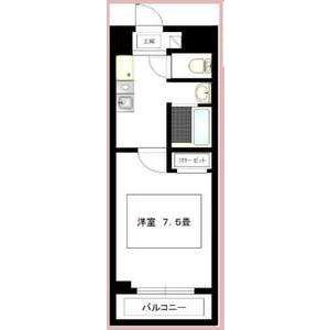 レジデンス滝子館(1K/2階)の間取り写真