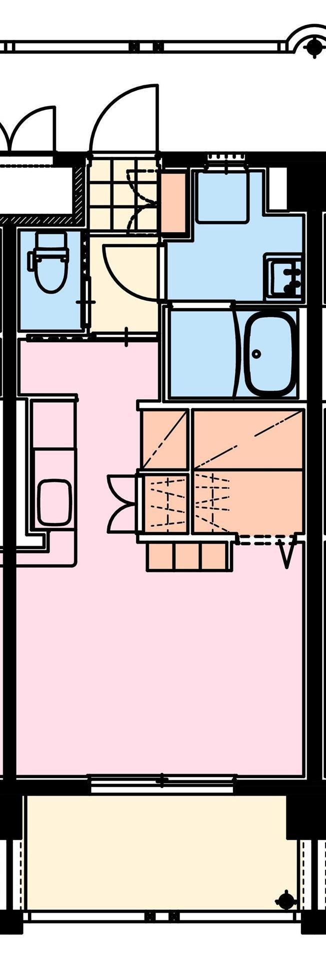 MKマンション(ワンルーム/3階)の間取り写真