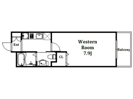 OTOWA神戸元町(1K/3階)の間取り写真