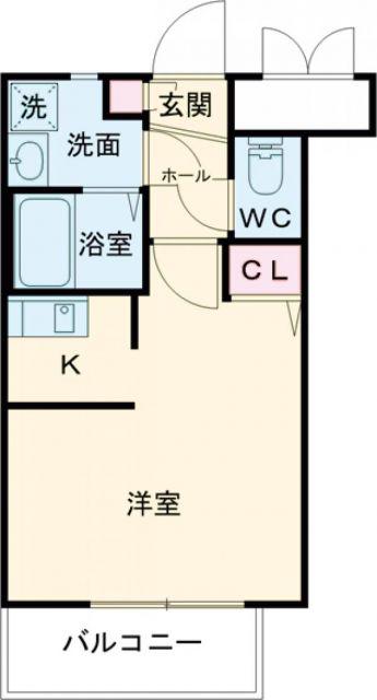 ラナップスクエア神戸県庁前(1K/5階)の間取り写真