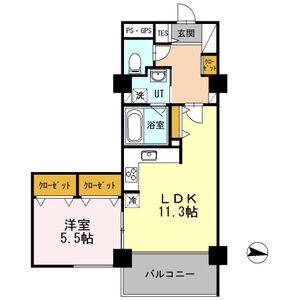 札幌まち家勇崎(1LDK/3階)の間取り写真