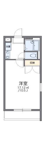 レオパレス野方(1K/2階)の間取り写真