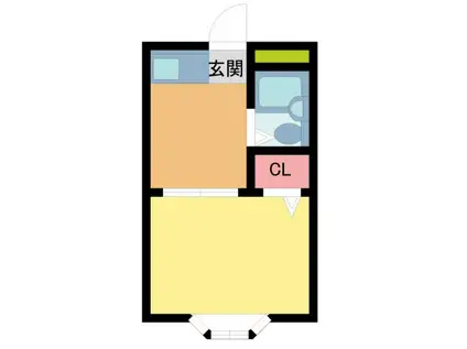 INNOV 甲子園(1K/3階)の間取り写真