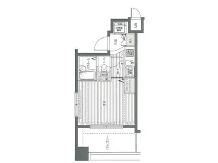 トーシンフェニックス南阿佐ヶ谷弐番館(1K/3階)の間取り写真