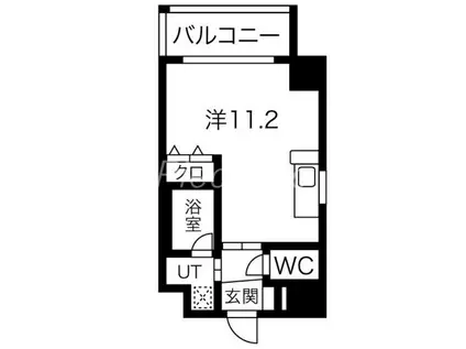 DOLCE VITA 新大阪(ワンルーム/7階)の間取り写真