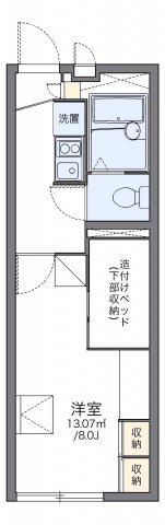 レオパレス大楽寺(1K/2階)の間取り写真