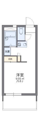 レオパレス住吉弐番館(1K/3階)の間取り写真