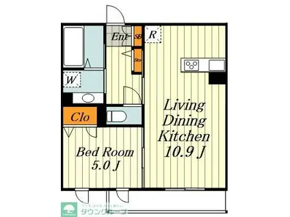 アビタシオン駒込(1LDK/3階)の間取り写真