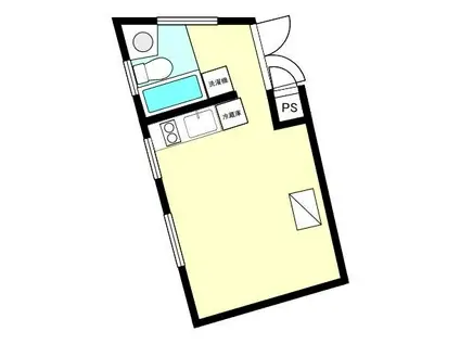 YH BLDG(ワンルーム/1階)の間取り写真