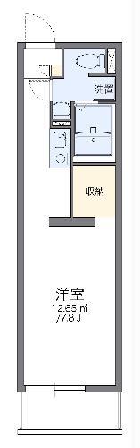 MAISON LUMIERE(ワンルーム/1階)の間取り写真