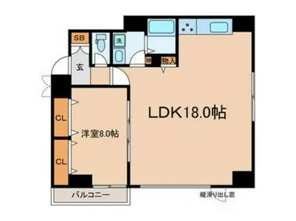 AG西麻布1(1LDK/2階)の間取り写真